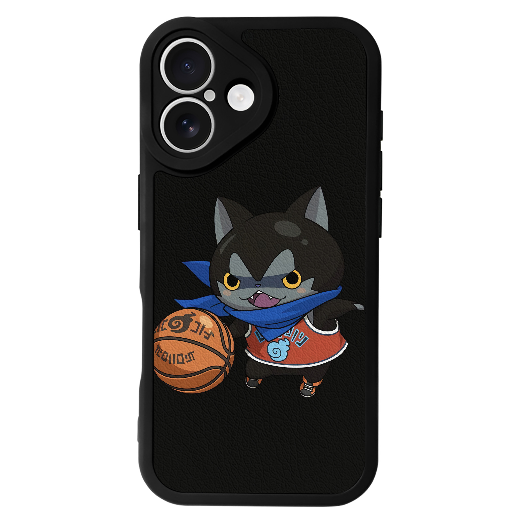 （画像用） 妖怪ウォッチ Yo-kai Watch 【iPhone 16シリーズ対応】シリコンスマホケース（レザー調） 材質：シリコン
